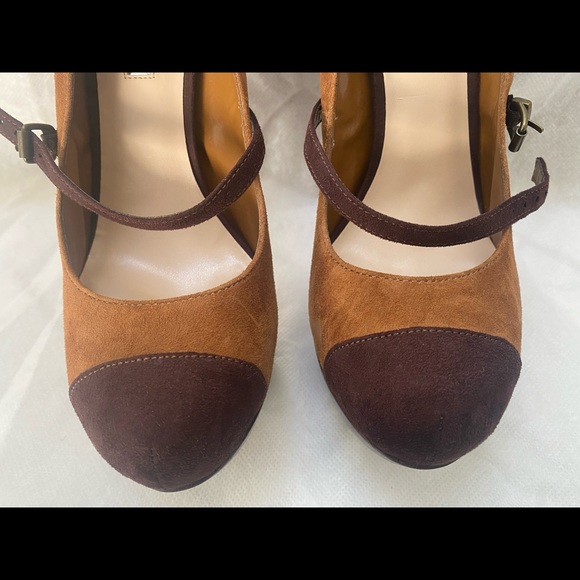 H by Halston “two-toned” Platform Heels - Picture 6 of 12